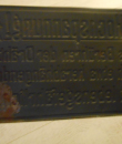 Original panel/board from the concentration camp Gross-Rosen! Found in the area, in a house!