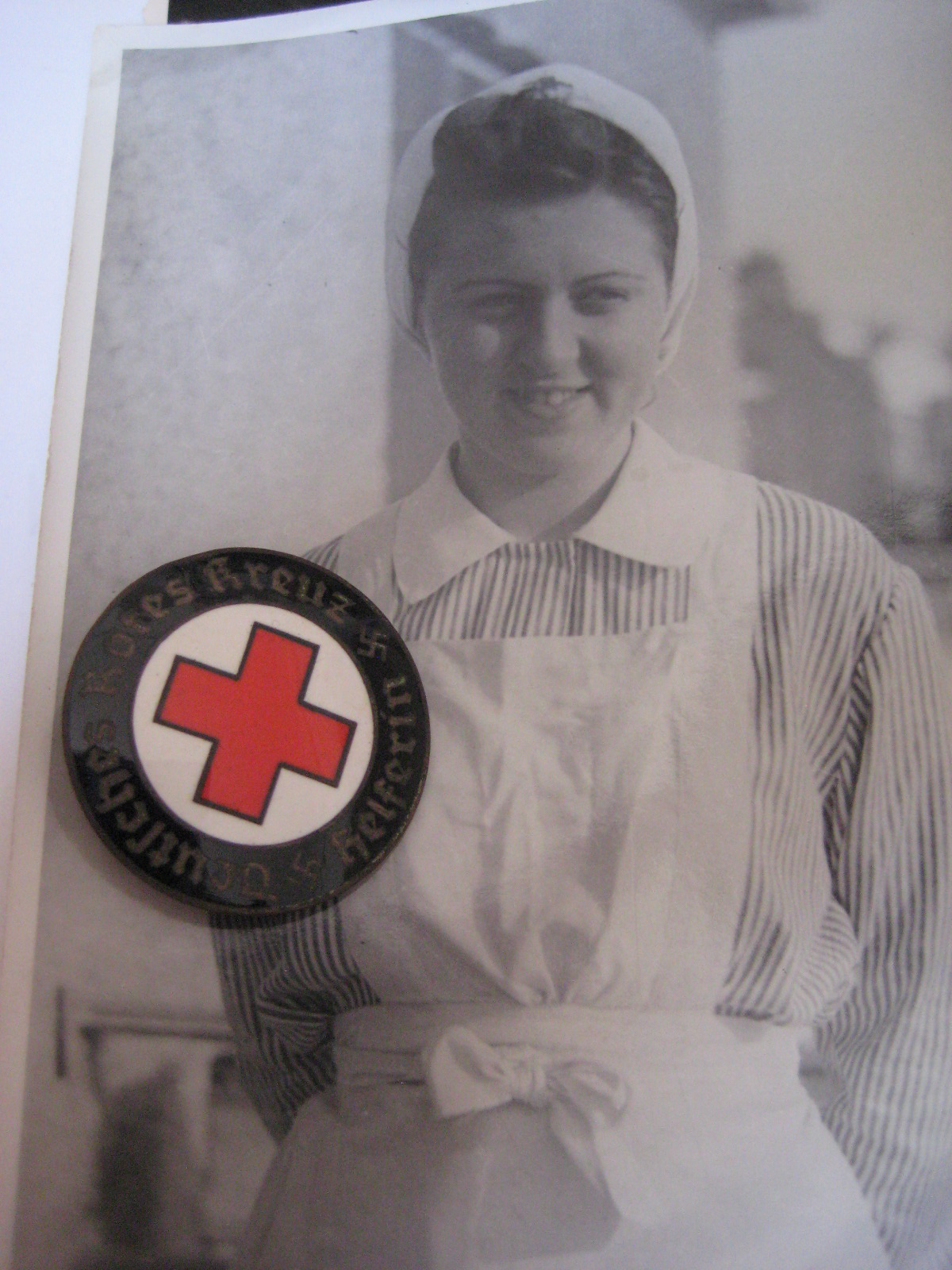 WW2 Concentration camp KL original items - Nice set of a German nurse